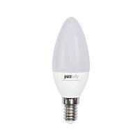 Лампа светодиодная PLED-SP C37 9Вт свеча 3000К тепл. бел. E14 820лм 230В | Код. 2859457A | JazzWay